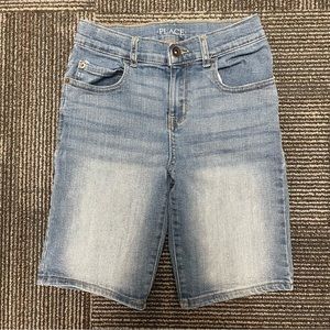 🌈5 for $25 THE CHILDREN’S PLACE Jean Shorts Adjustable Waist Boys Size 8